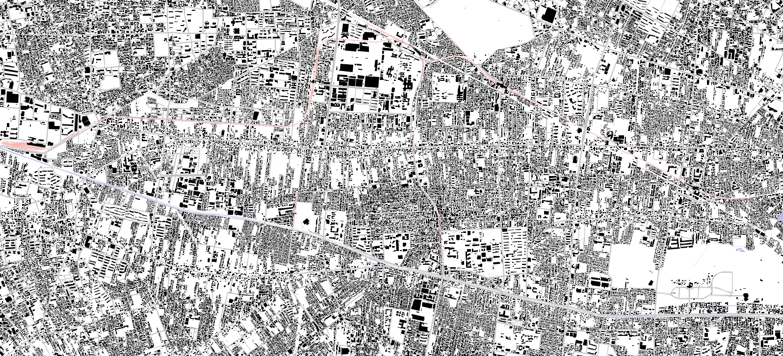 Kodaira figure ground plan