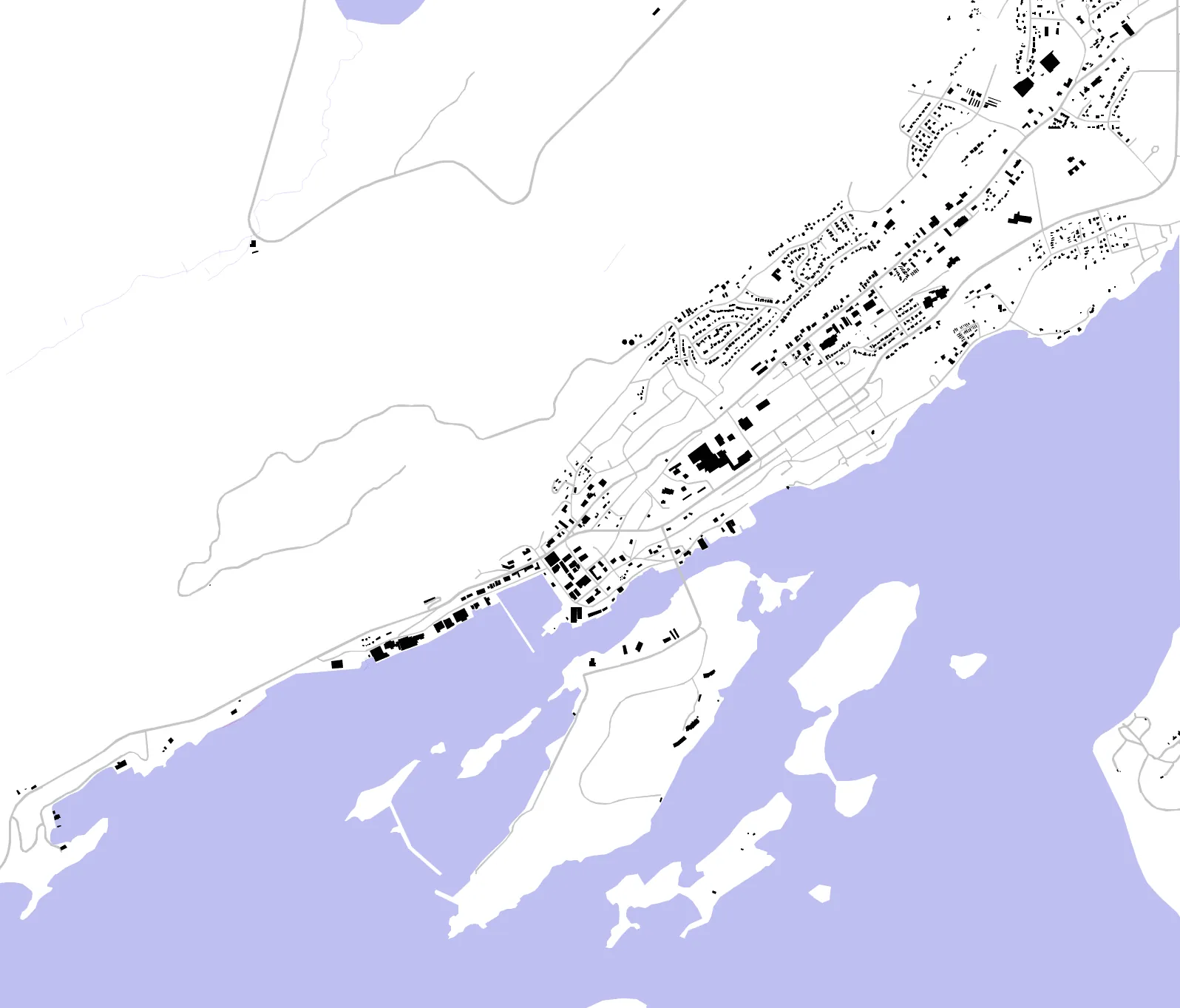 Kodiak Schwarzplan