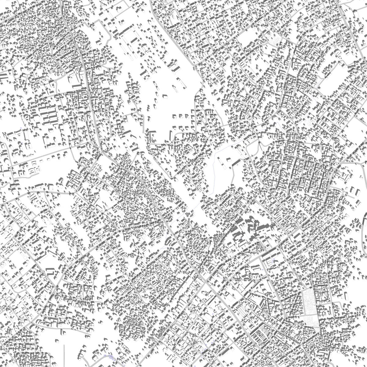 Koforidua site plan (2.5 km)