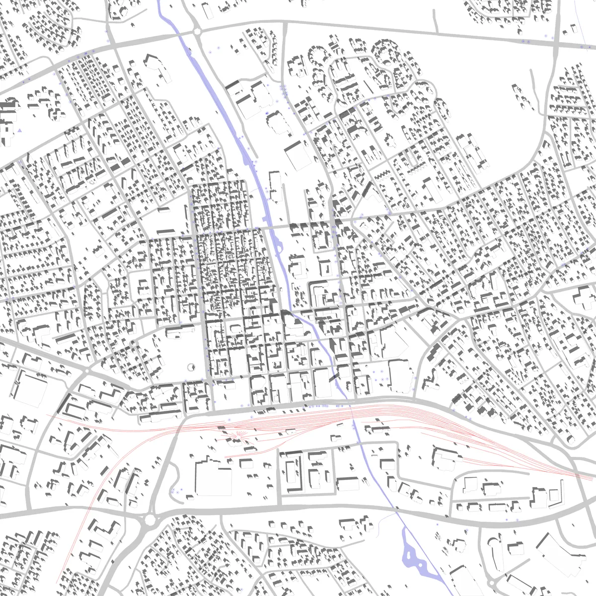 Kokkola site plan (2.5 km)