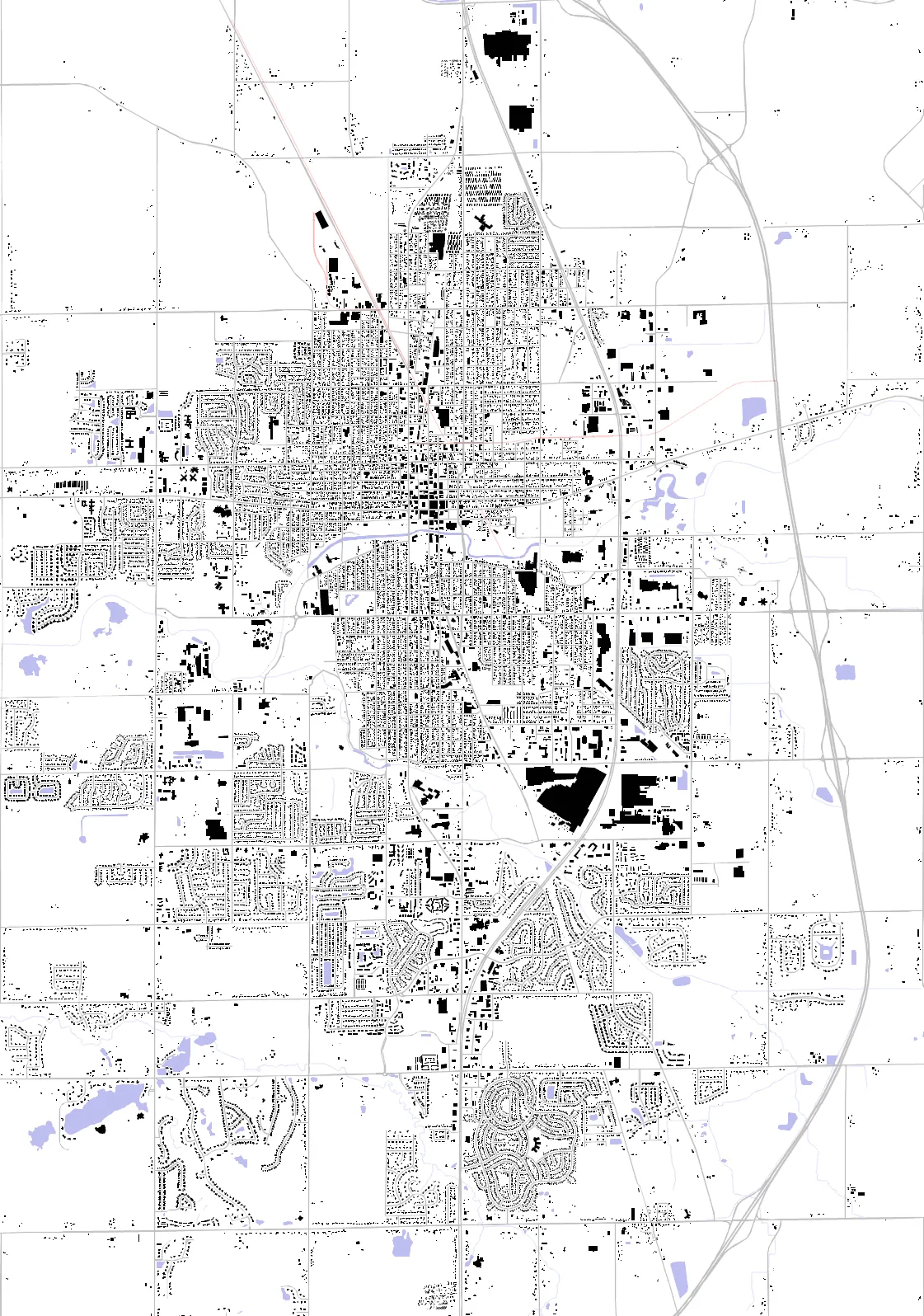 Kokomo figure ground plan