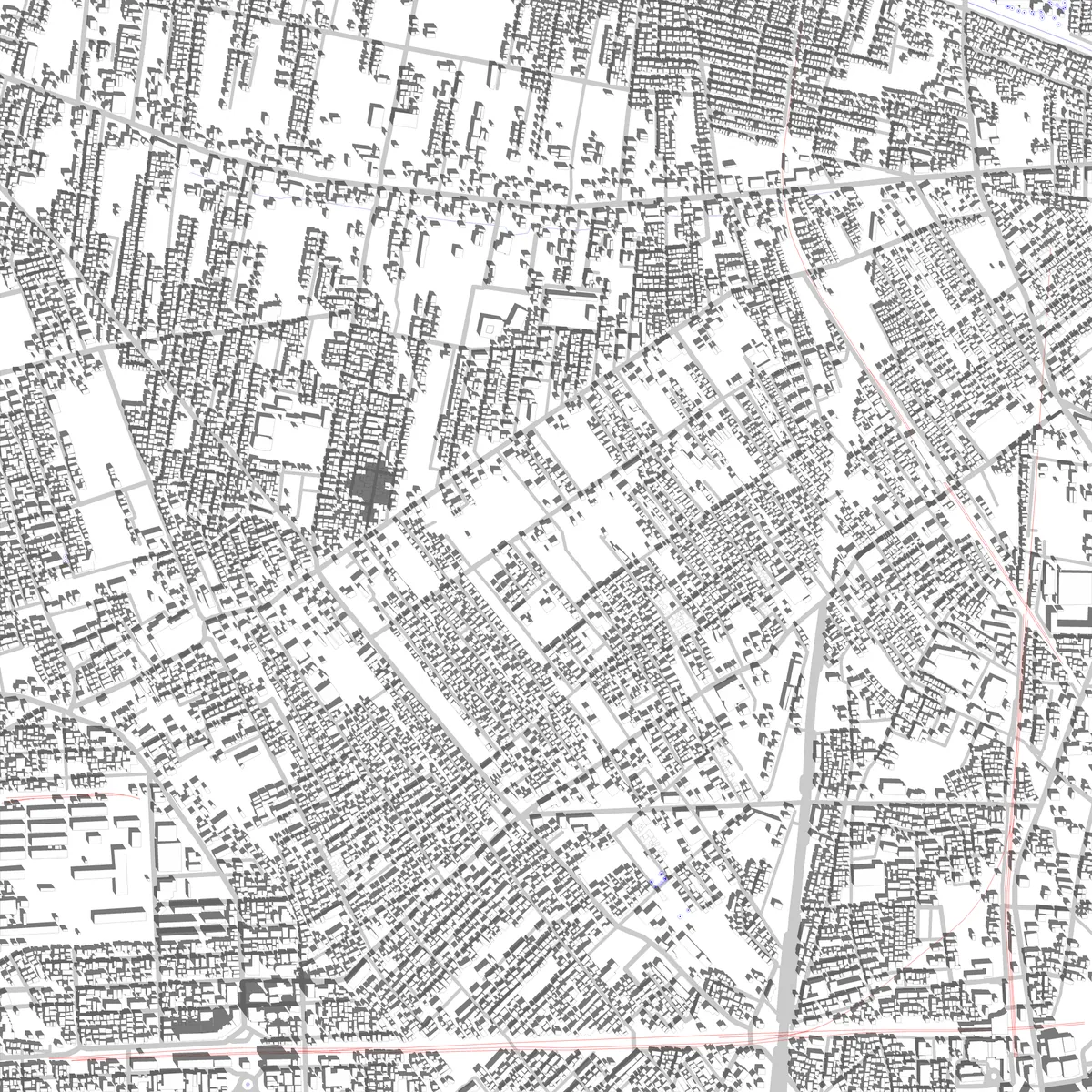 Kokubunji site plan (2.5 km)
