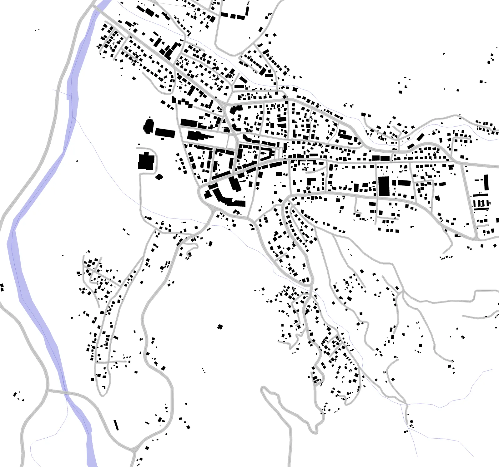 Kolašin figure ground plan