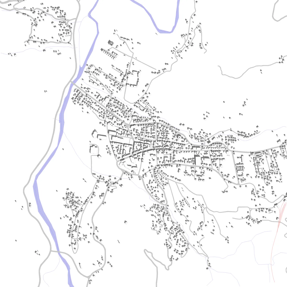 Kolašin site plan (2.5 km)