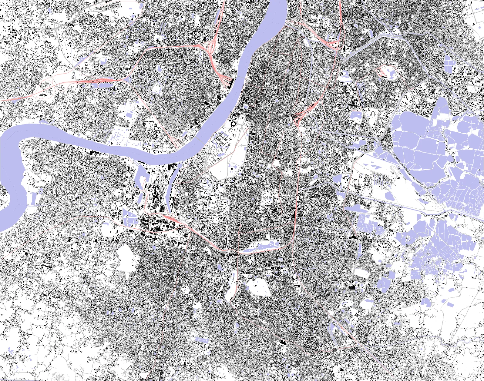 Kolkata figure ground plan
