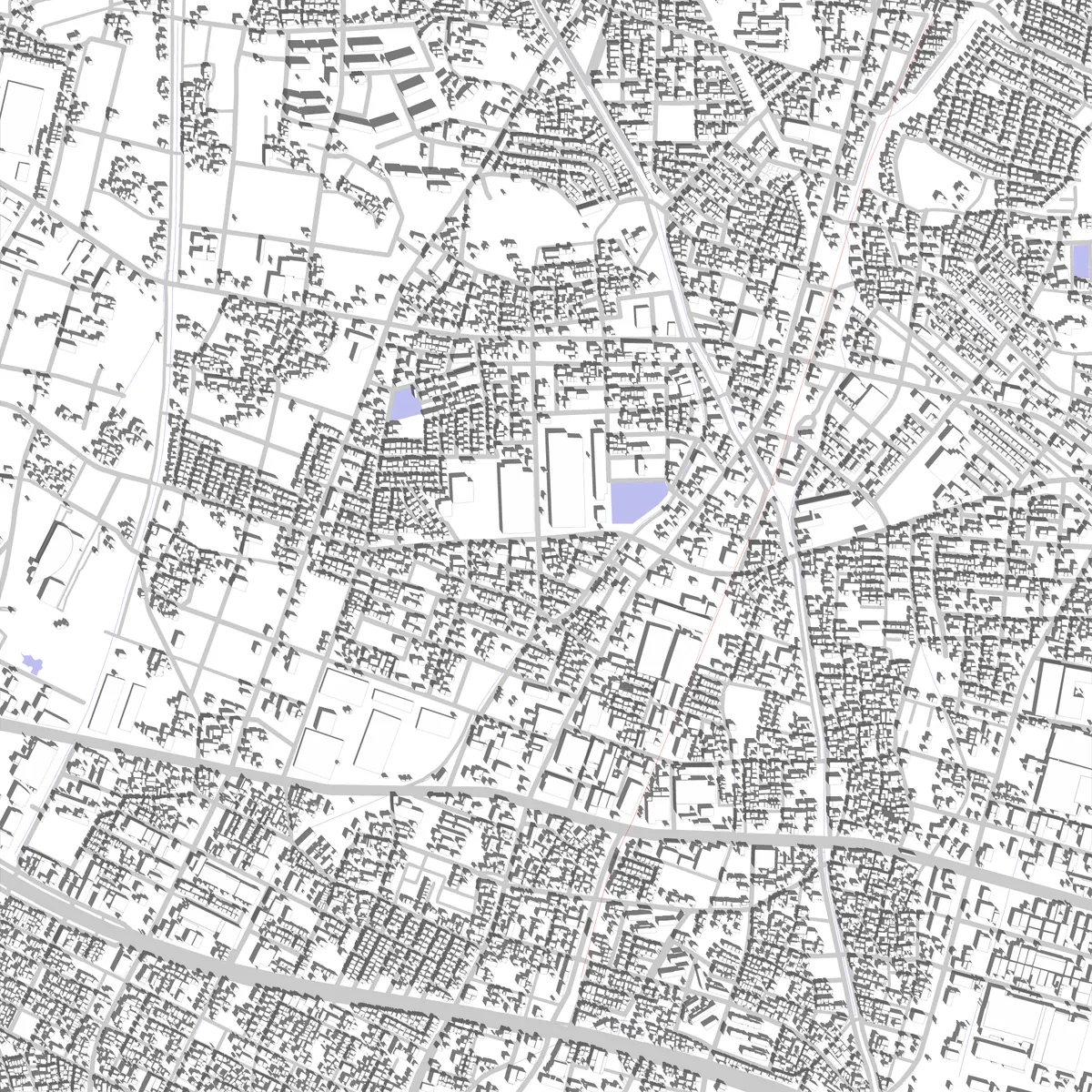 小牧 敷地図 (2.5 km)