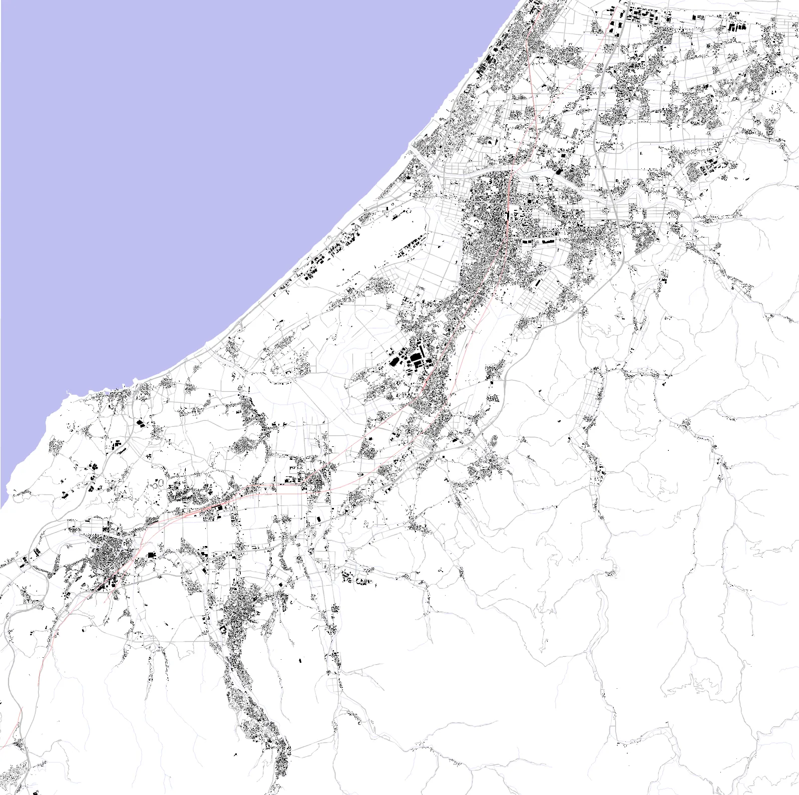 Komatsu figure ground plan