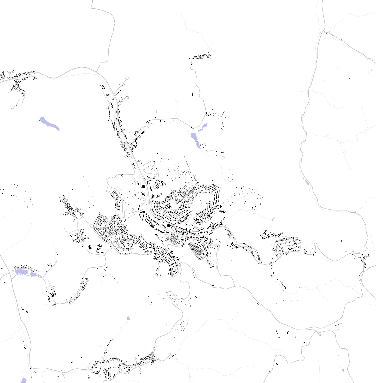 Komló figure ground plan