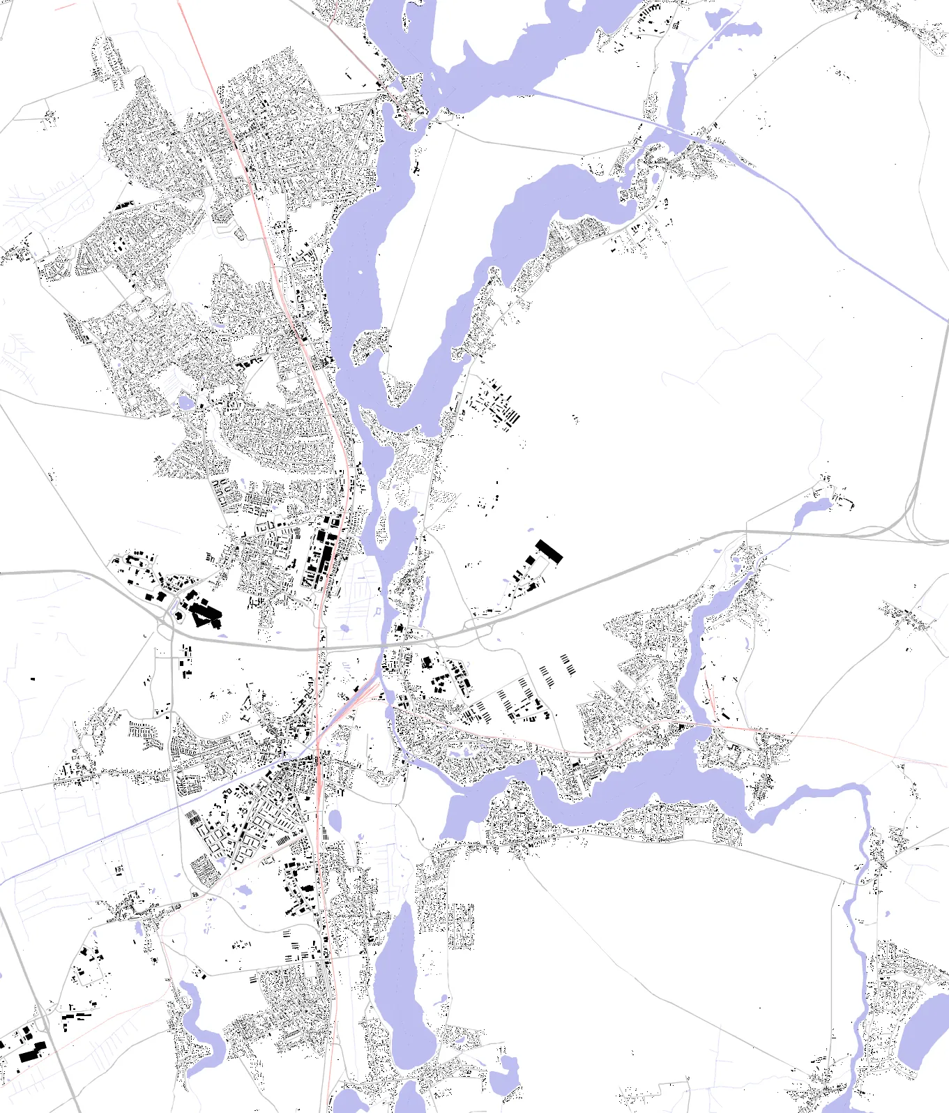 Königs Wusterhausen Schwarzplan