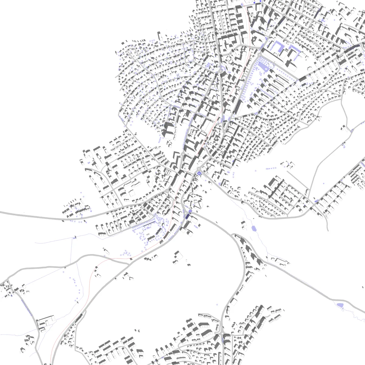Köniz Lageplan (2,5 km)