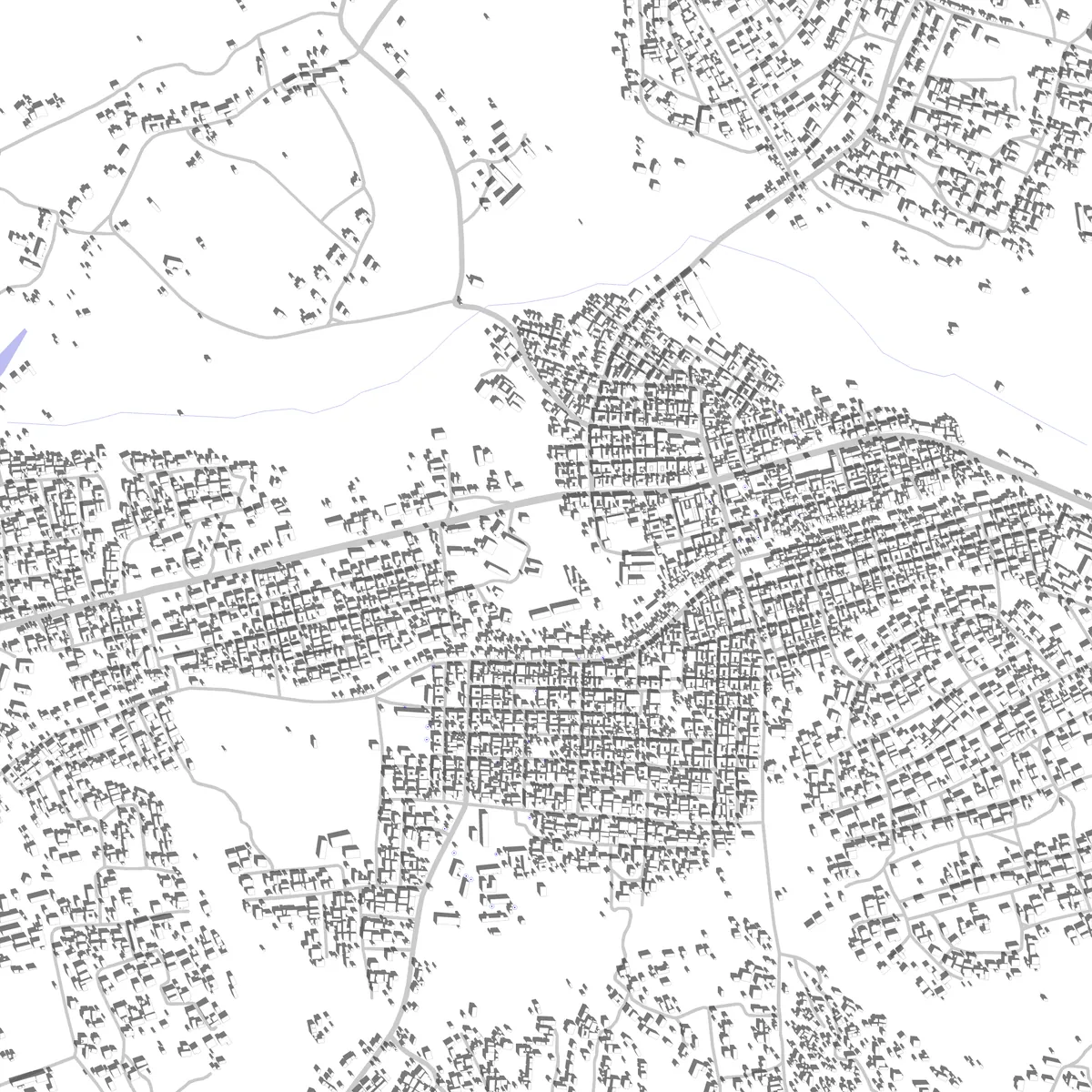 Konongo site plan (2.5 km)