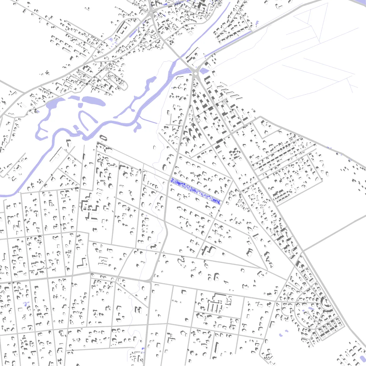 Konstancin-Jeziorna plan zagospodarowania (2,5 km)