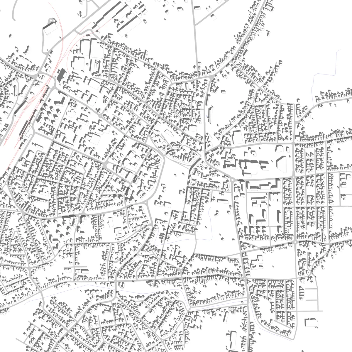 Koprivnica site plan (2.5 km)