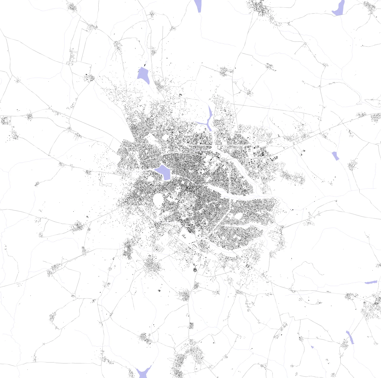 Korhogo plan de masse
