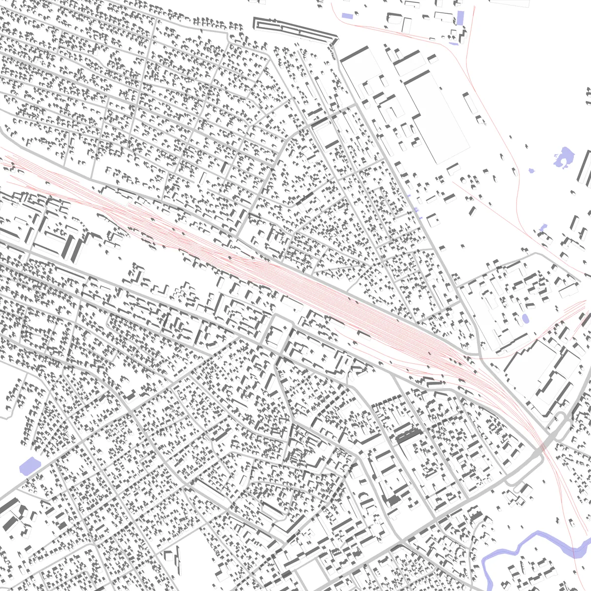 Коростень site plan (2.5 km)