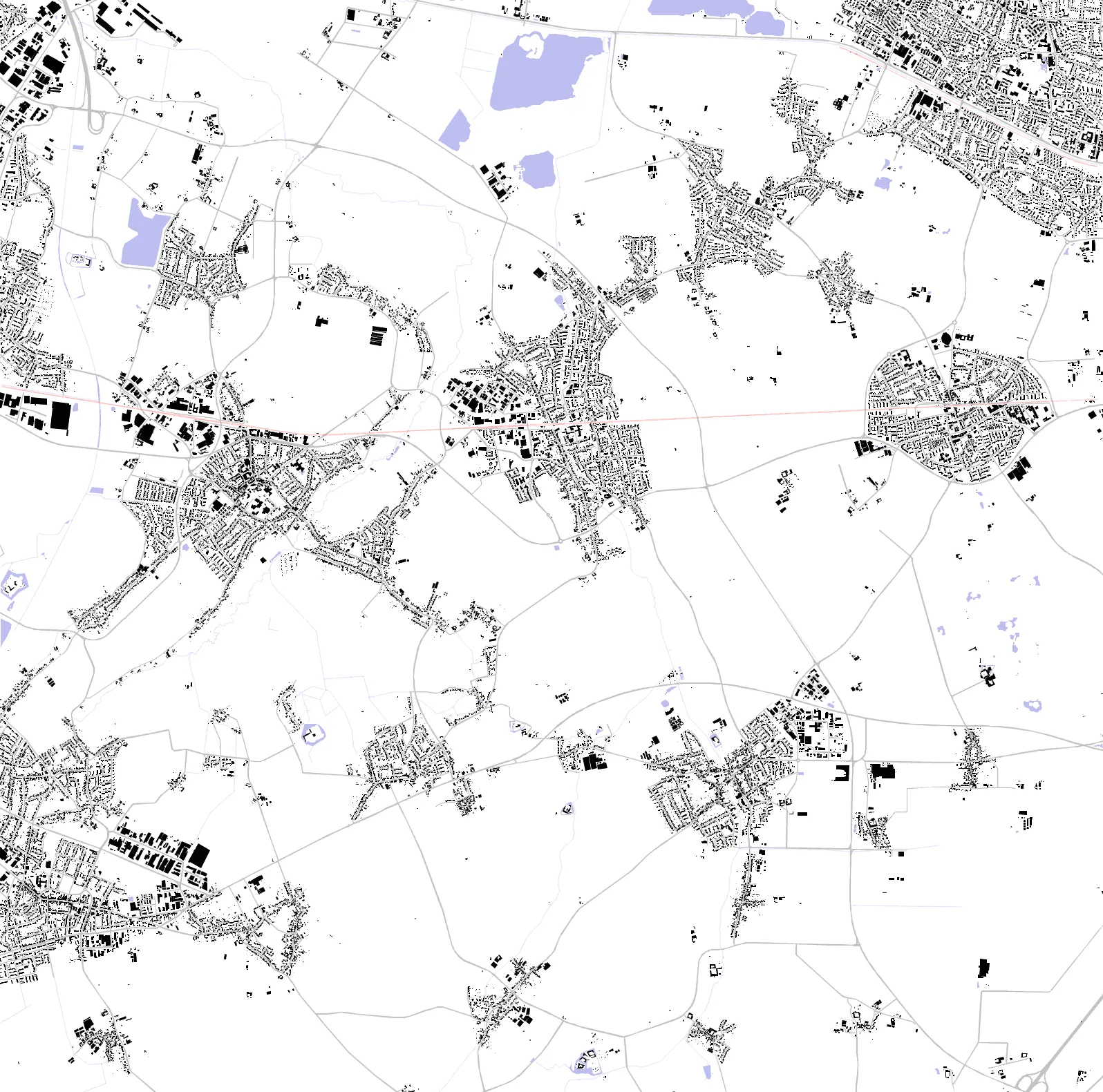Korschenbroich figure ground plan