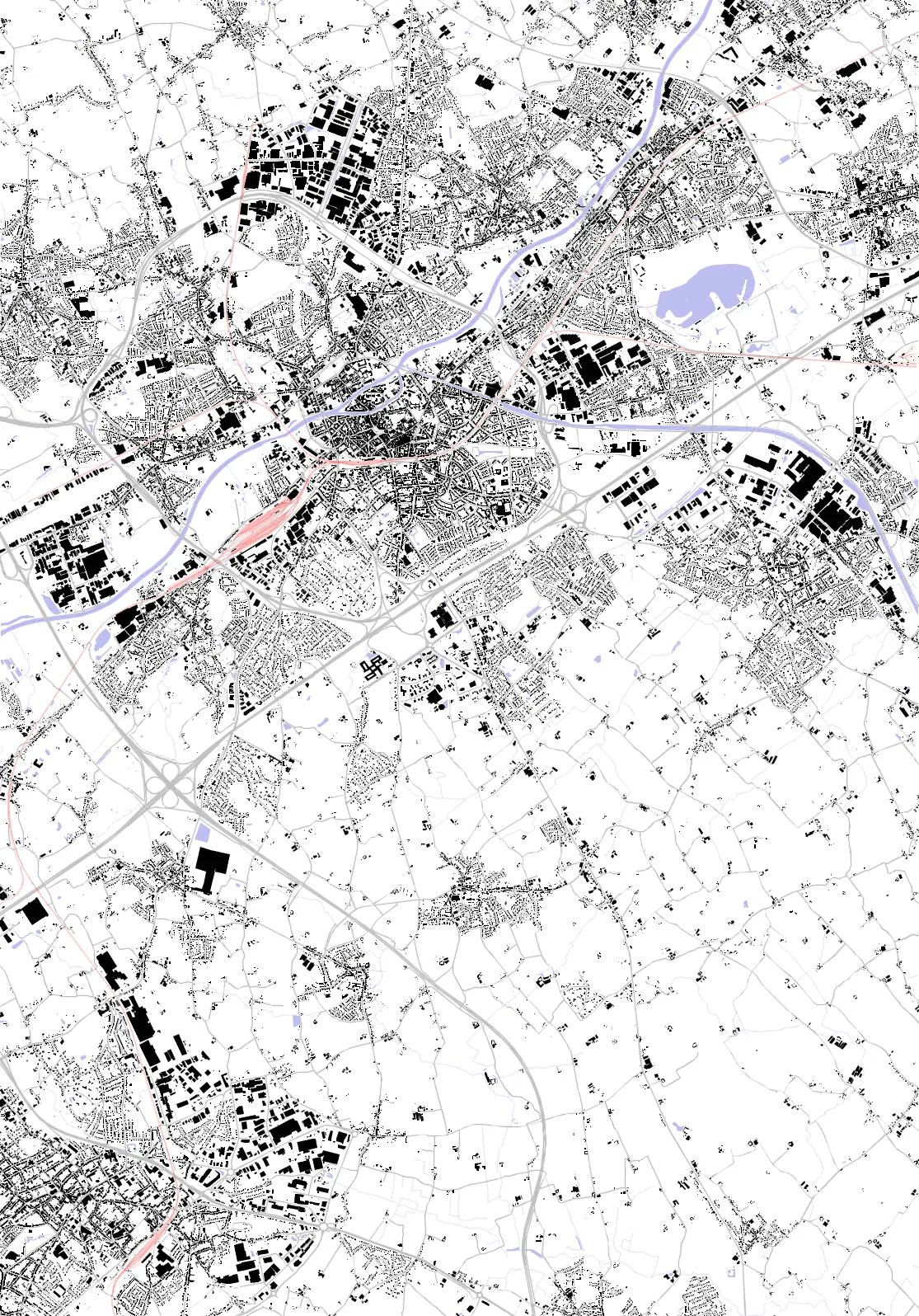 Kortrijk plan de masse