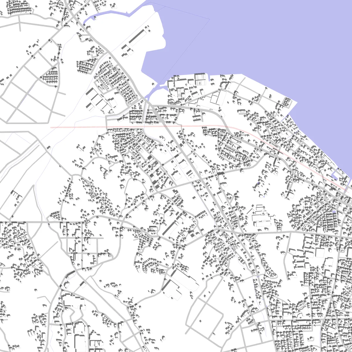 Kosai site plan (2.5 km)