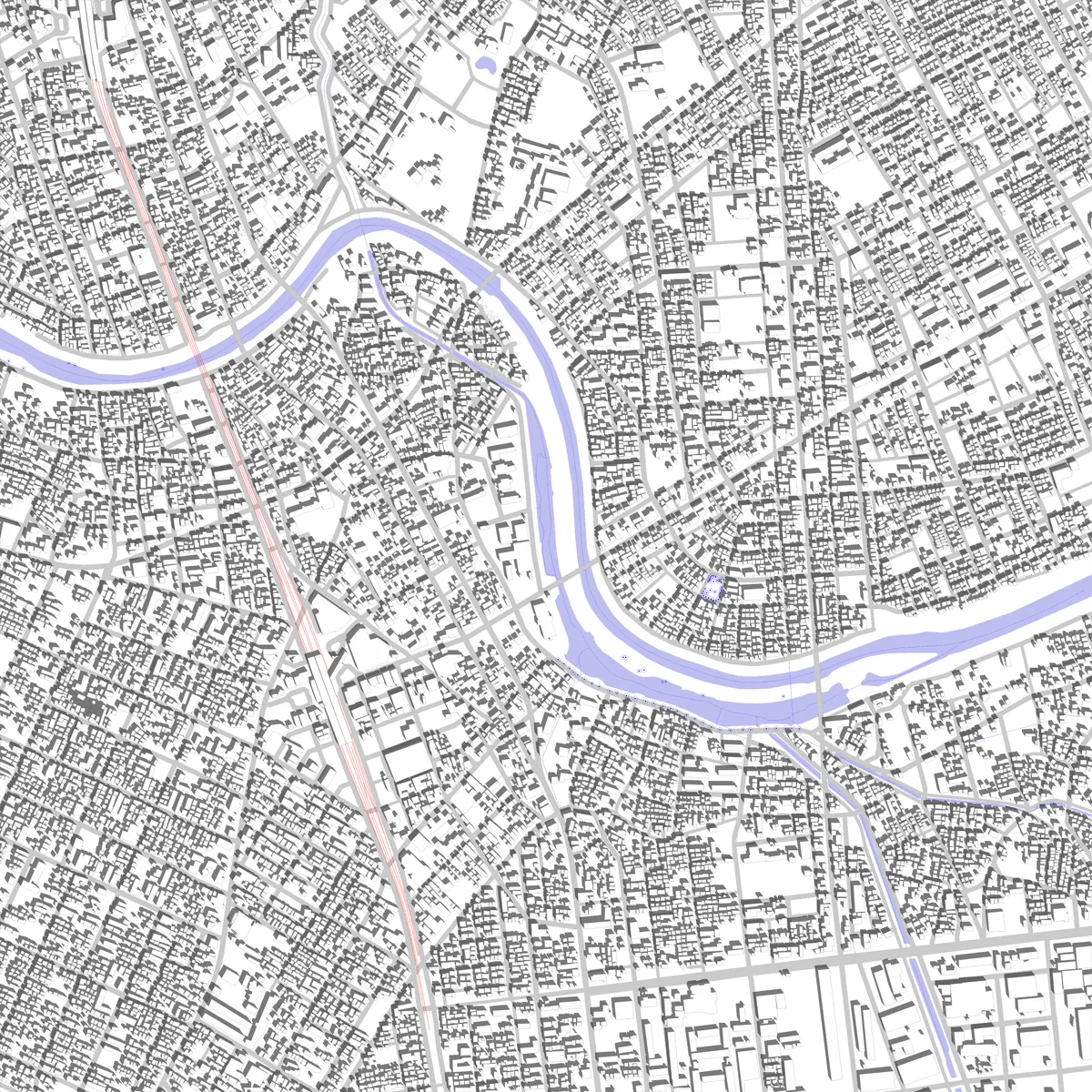Koshigaya site plan (2.5 km)