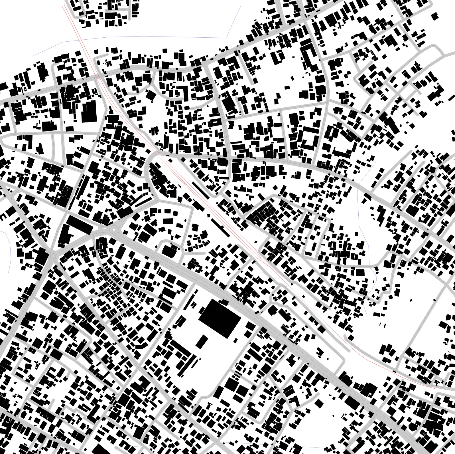 Kotabumi figure ground plan