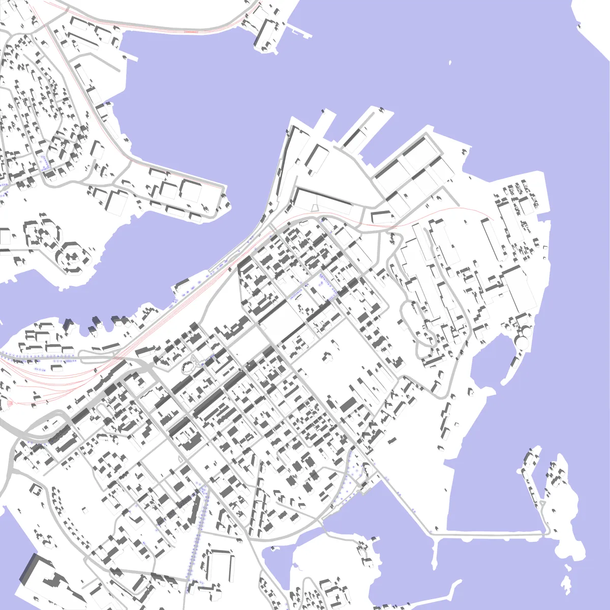 Kotka asemapiirros (2,5 km)