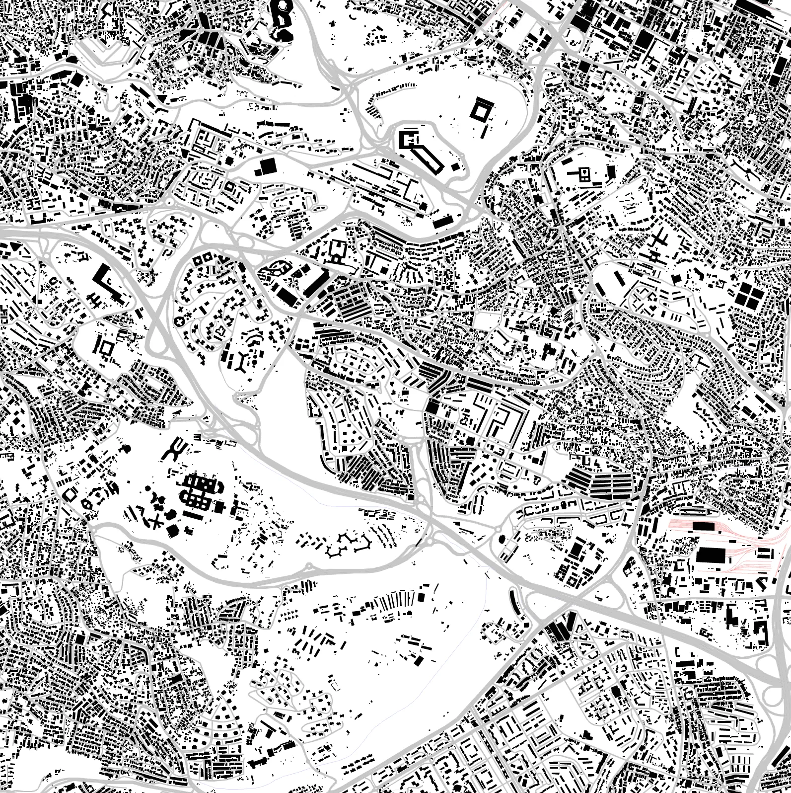 Kouba figure ground plan