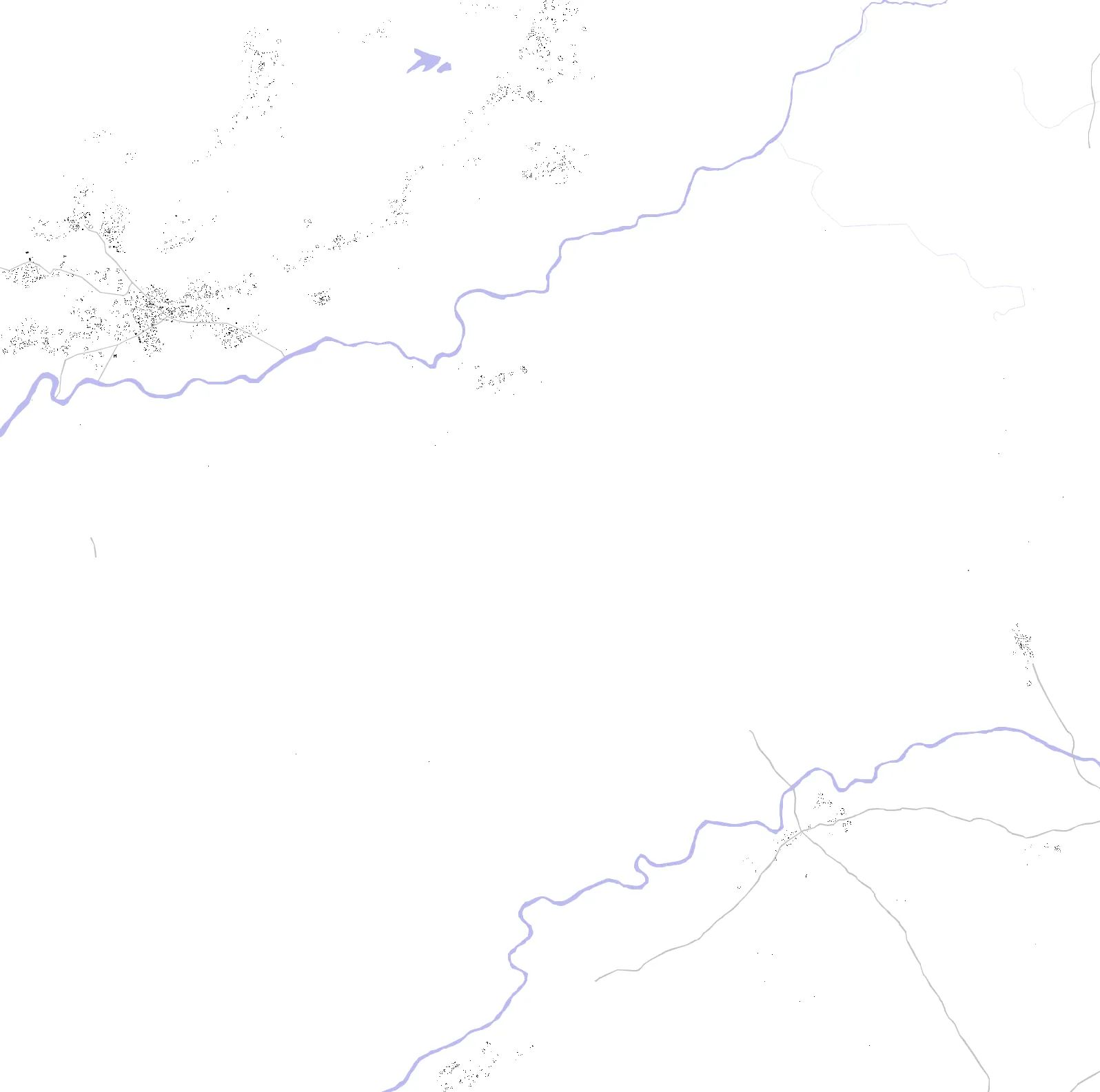 Koumchari Schwarzplan