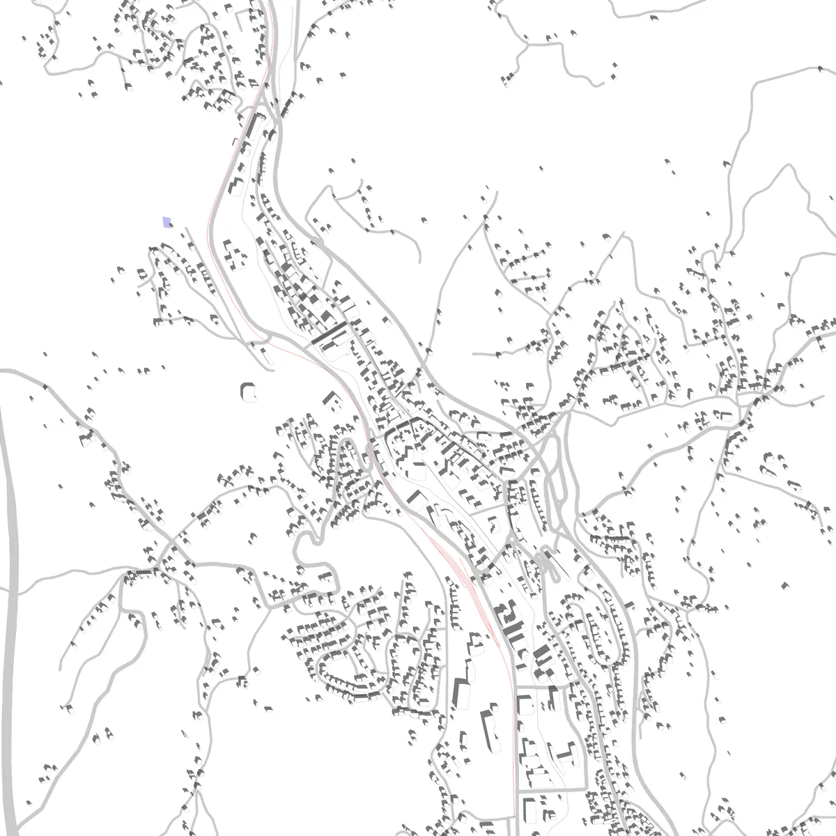 Krapina site plan (2.5 km)