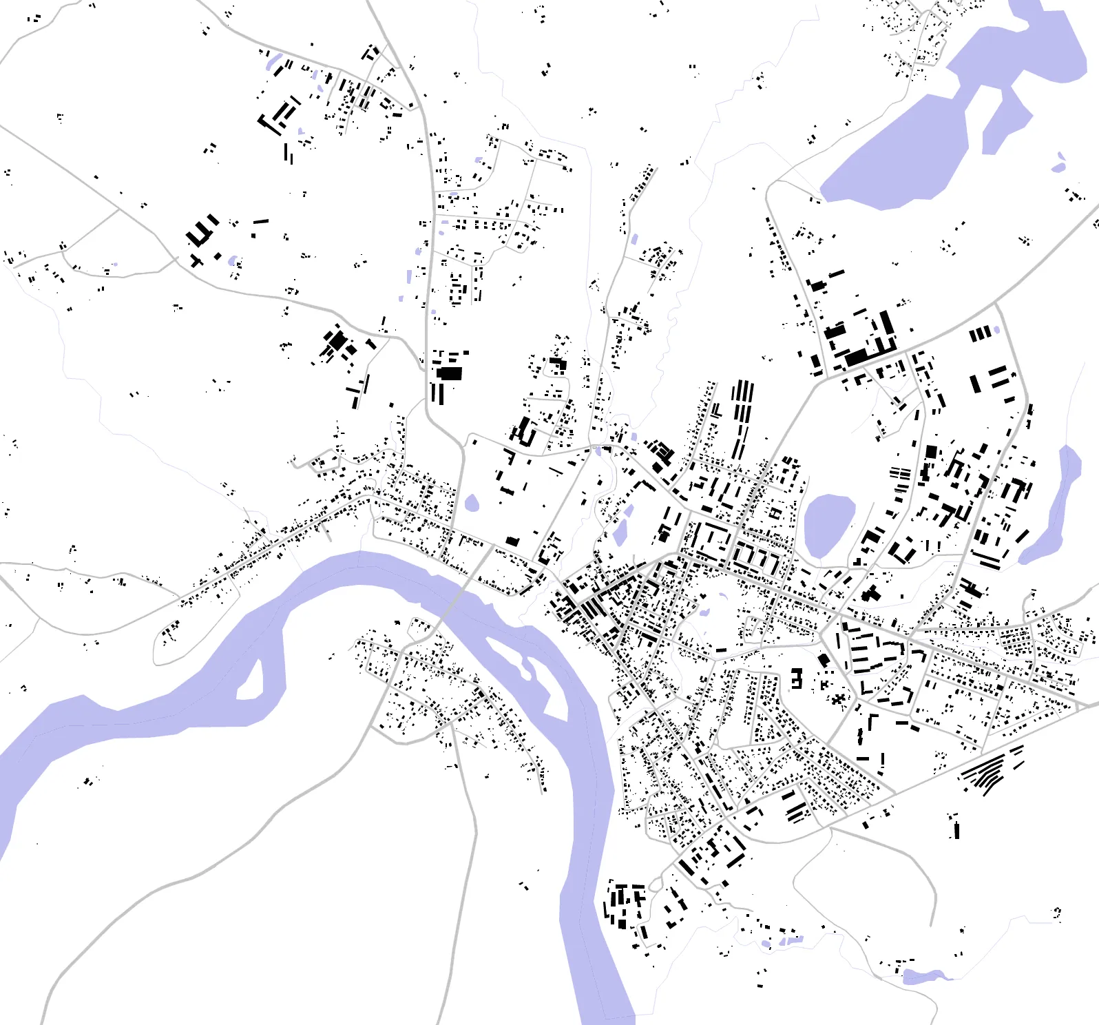 Kraslava figure ground plan