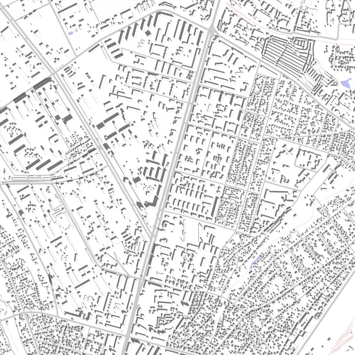 Kremenchuk Lageplan (2,5 km)