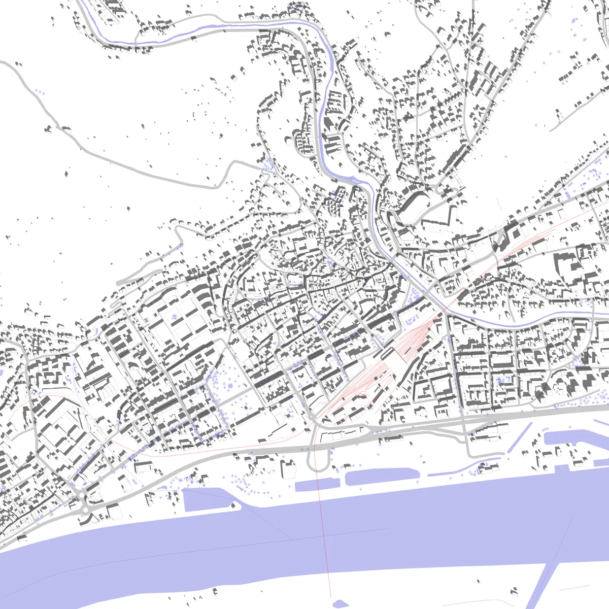 Krems an der Donau Lageplan (2,5 km)