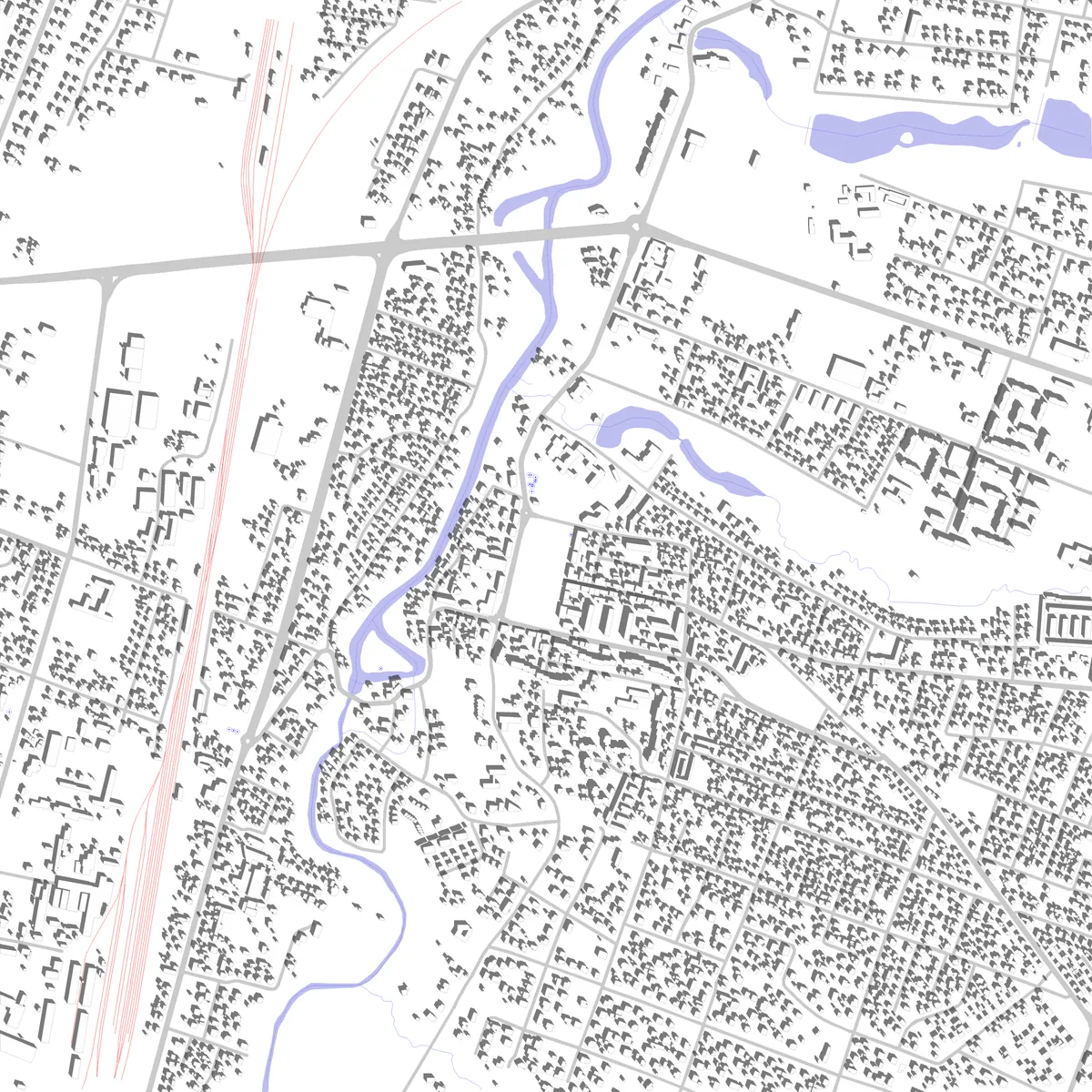 Kretinga Lageplan (2,5 km)