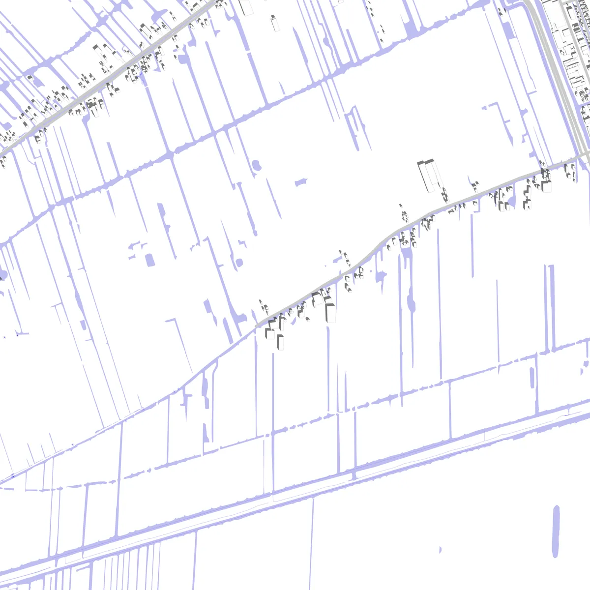 Krimpenerwaard Lageplan (2,5 km)