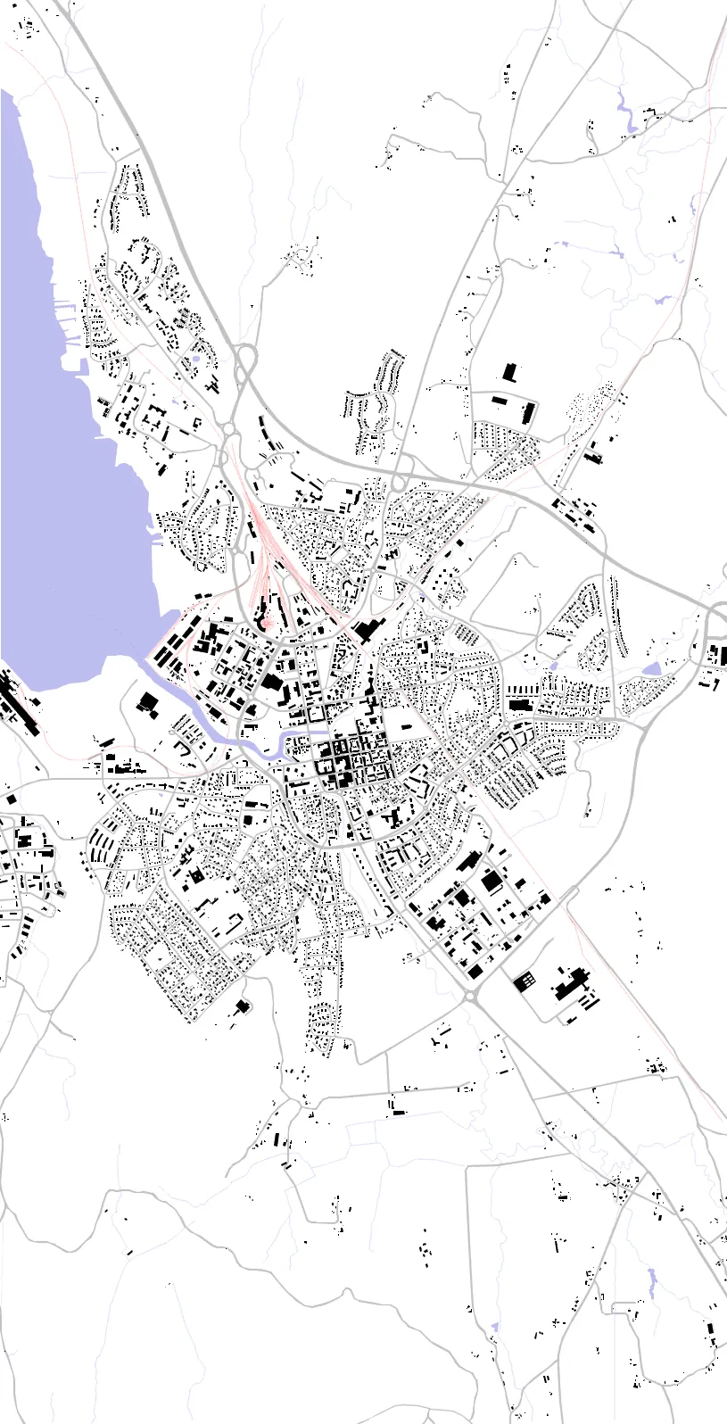 Kristinehamn Schwarzplan