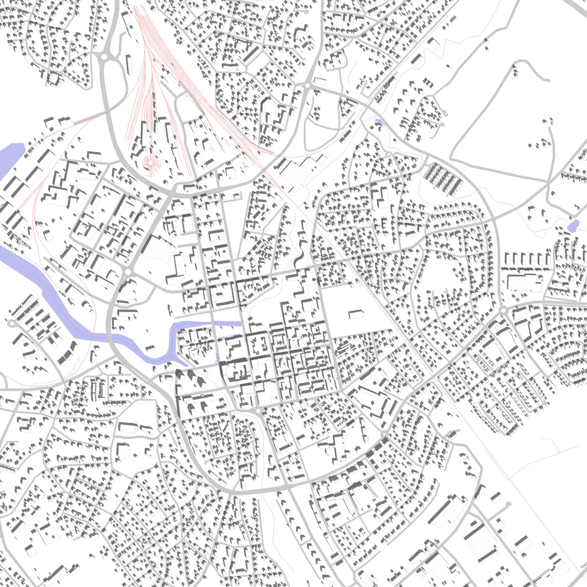 Kristinehamn Lageplan (2,5 km)