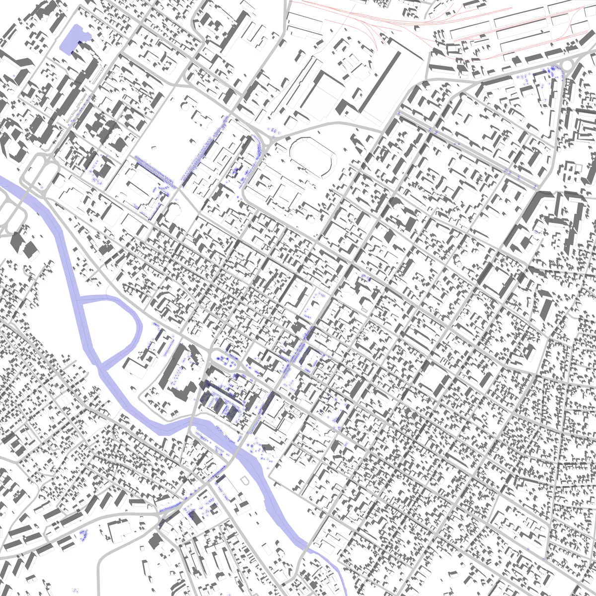 Кропивницький site plan (2.5 km)