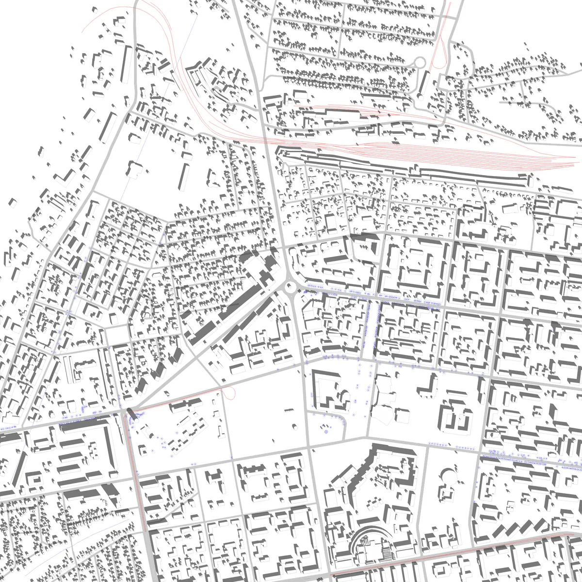 Kryvyi Rih site plan (2.5 km)