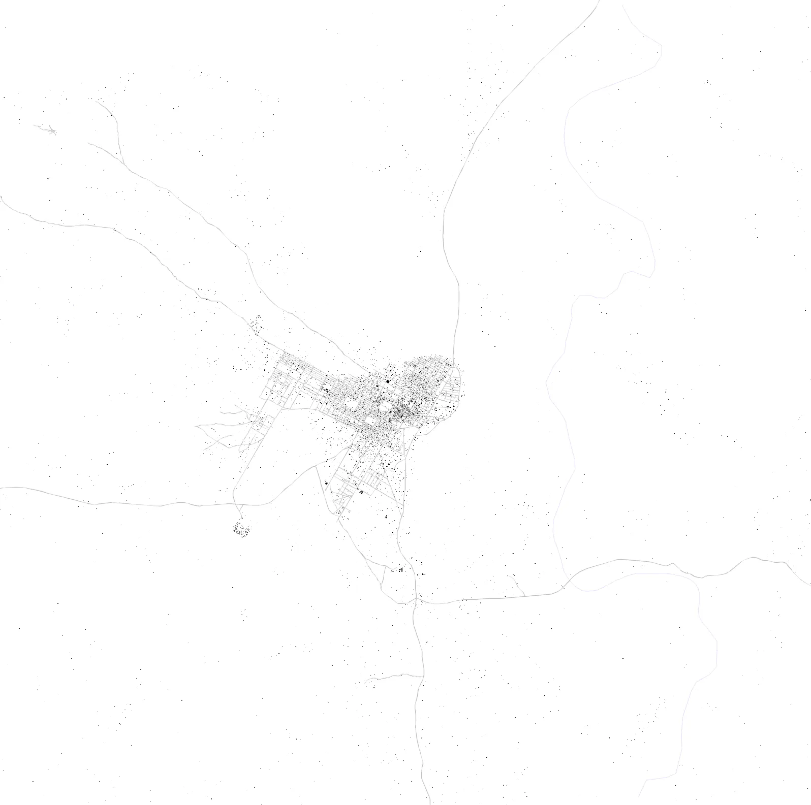 Kuajok figure ground plan