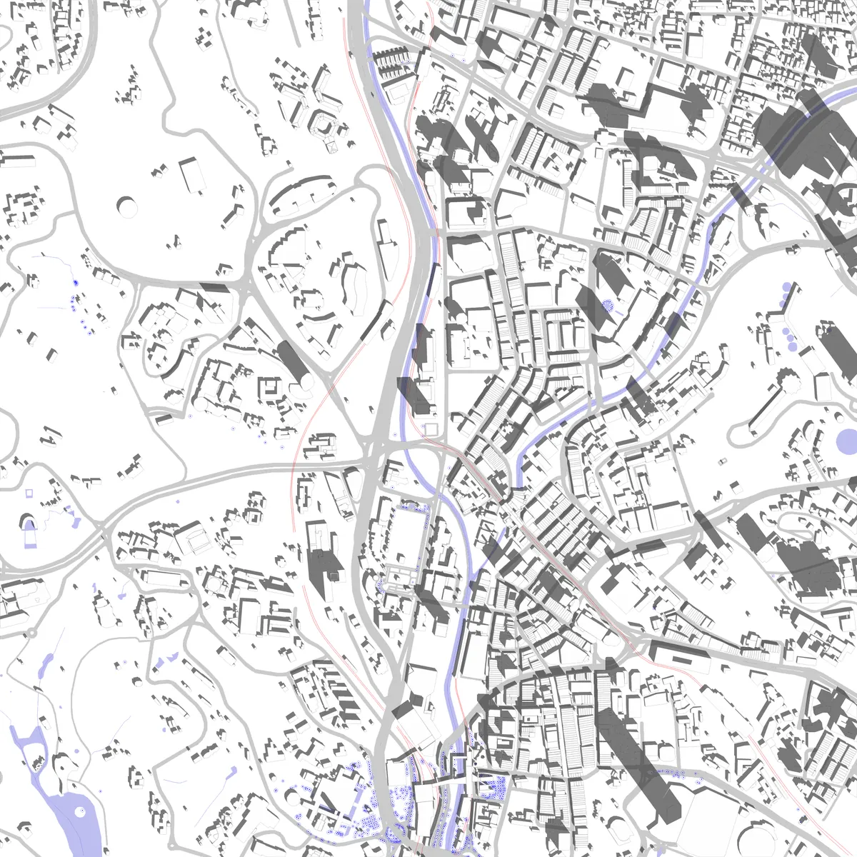 Kuala Lumpur site plan (2.5 km)