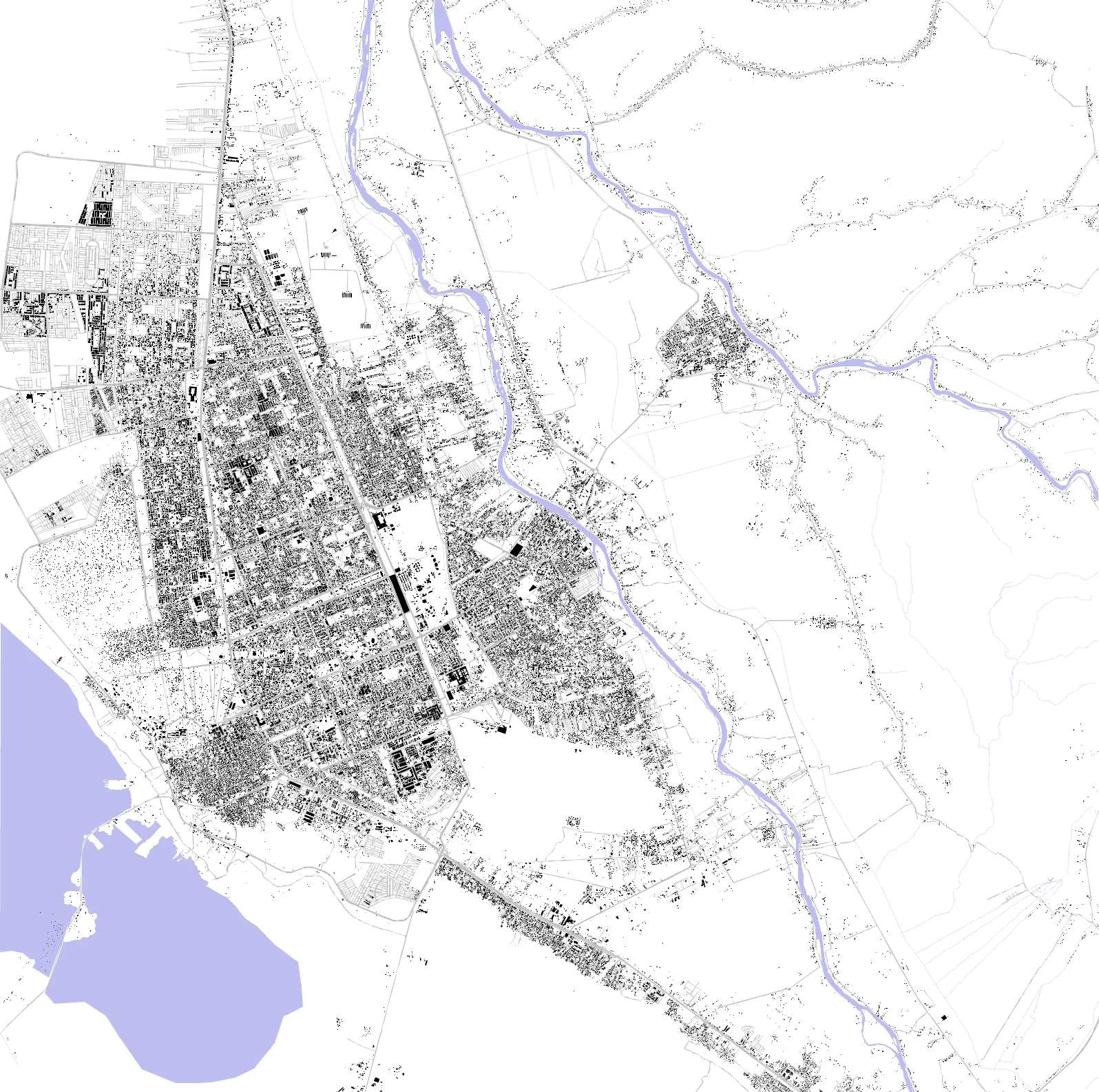 Kufa figure ground plan