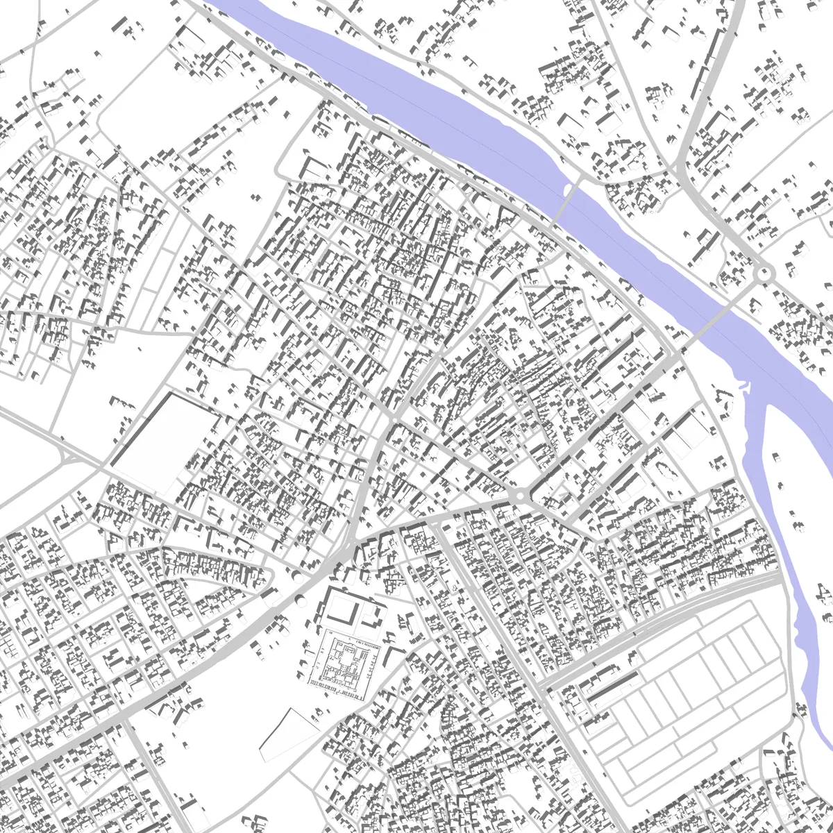 Kufa site plan (2.5 km)