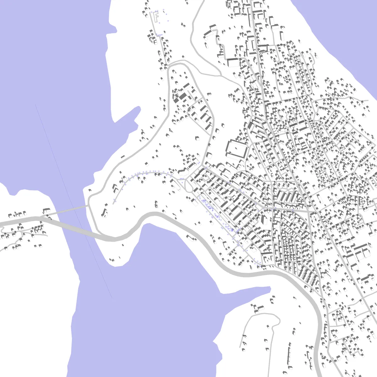 Kukës site plan (2.5 km)
