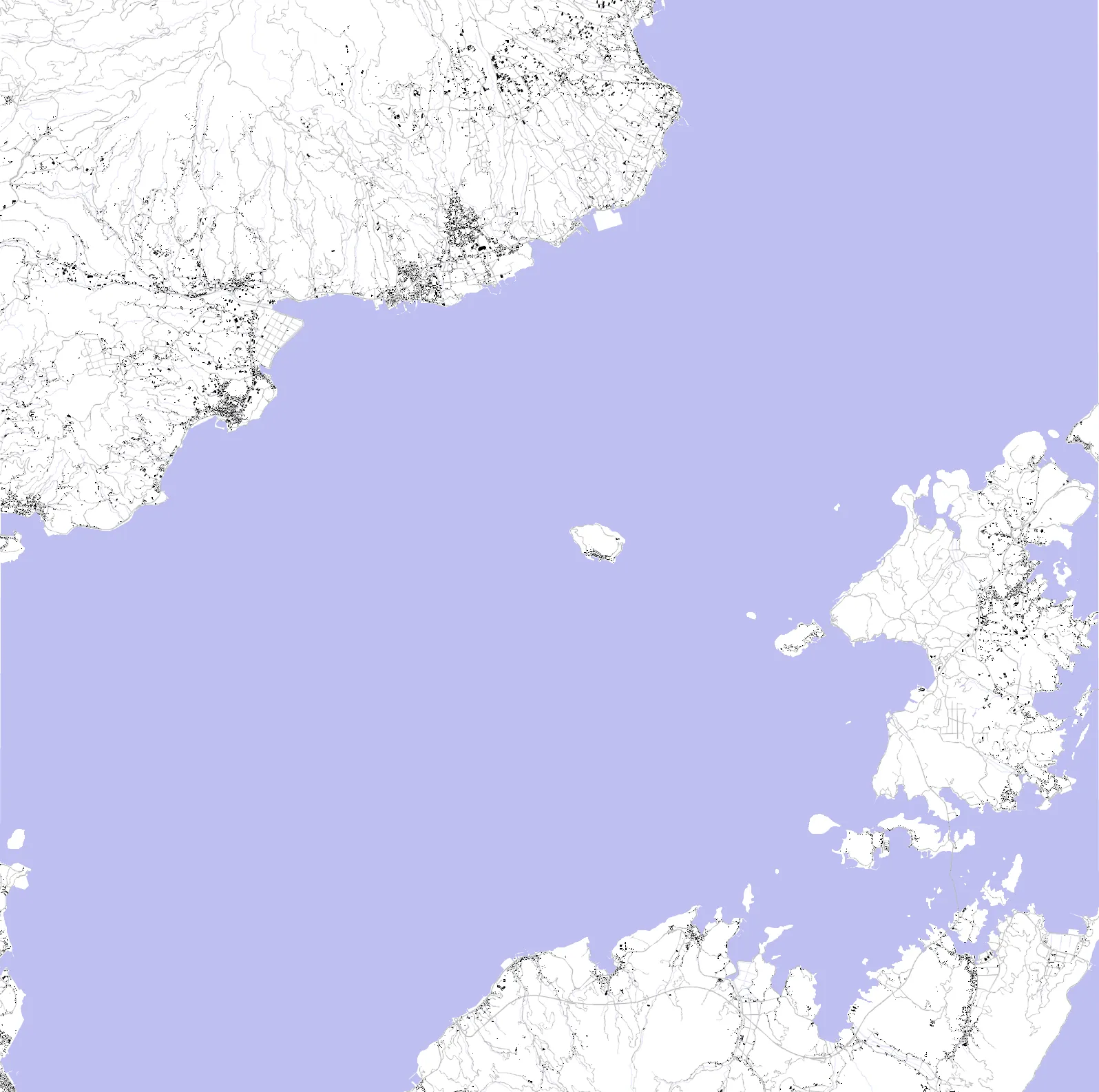 Kumamoto figure ground plan