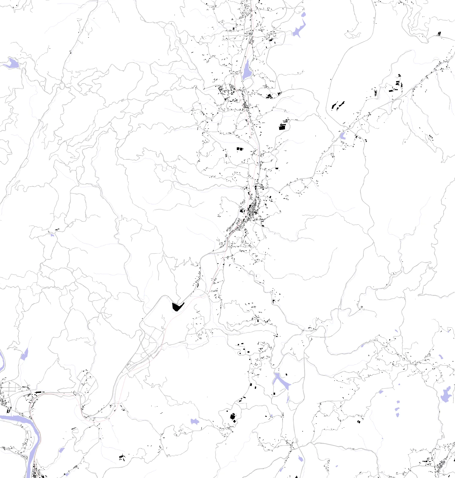 Kumenan figure ground plan