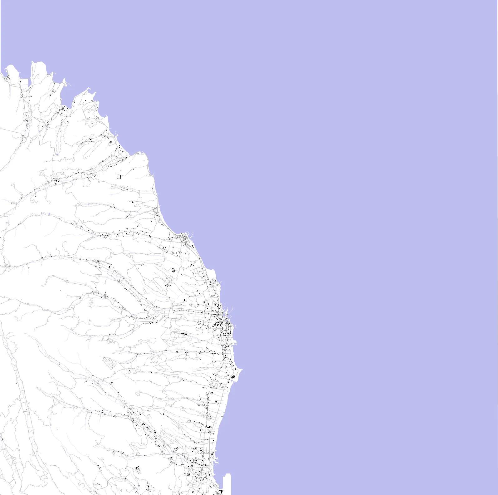 Kunisaki figure ground plan