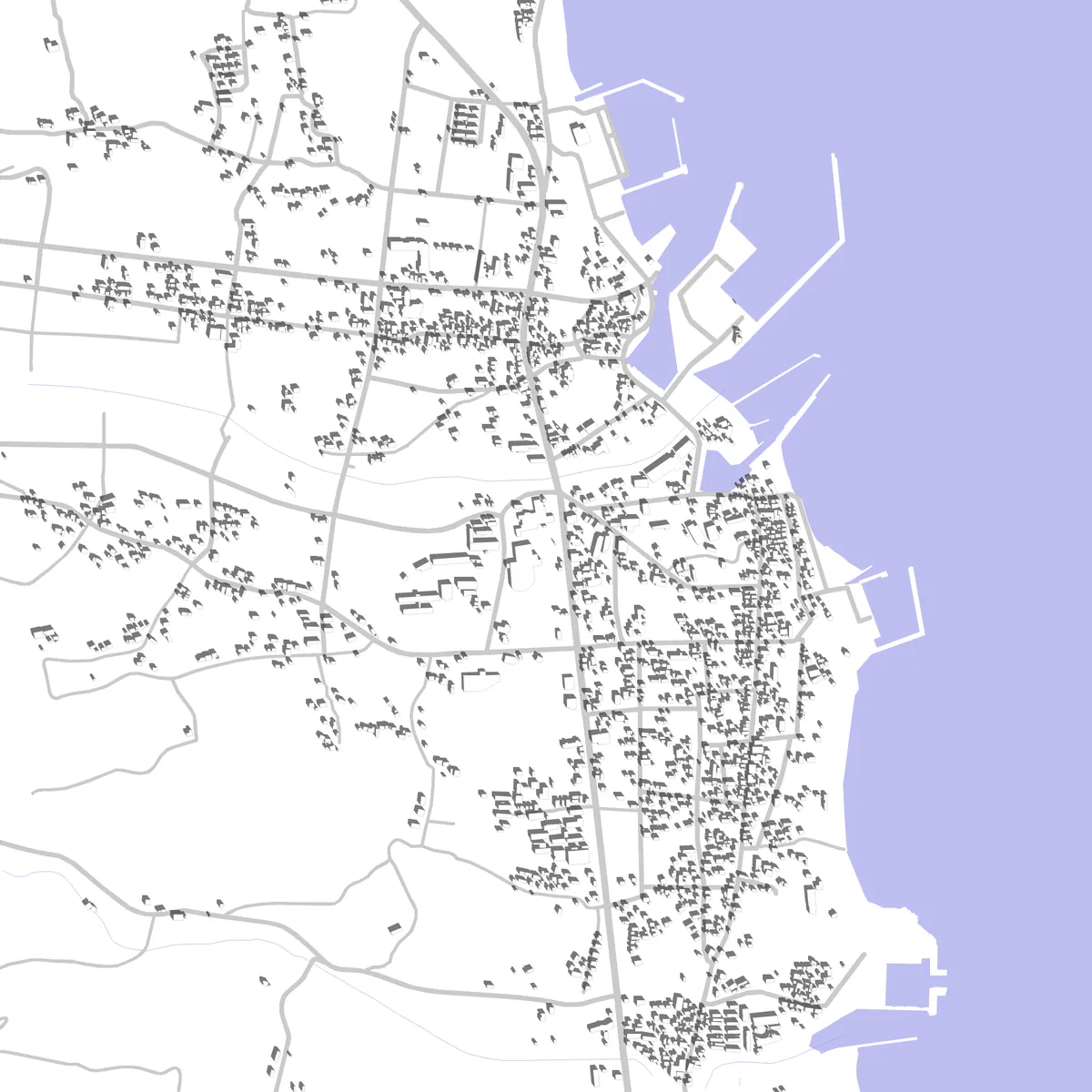Kunisaki site plan (2.5 km)