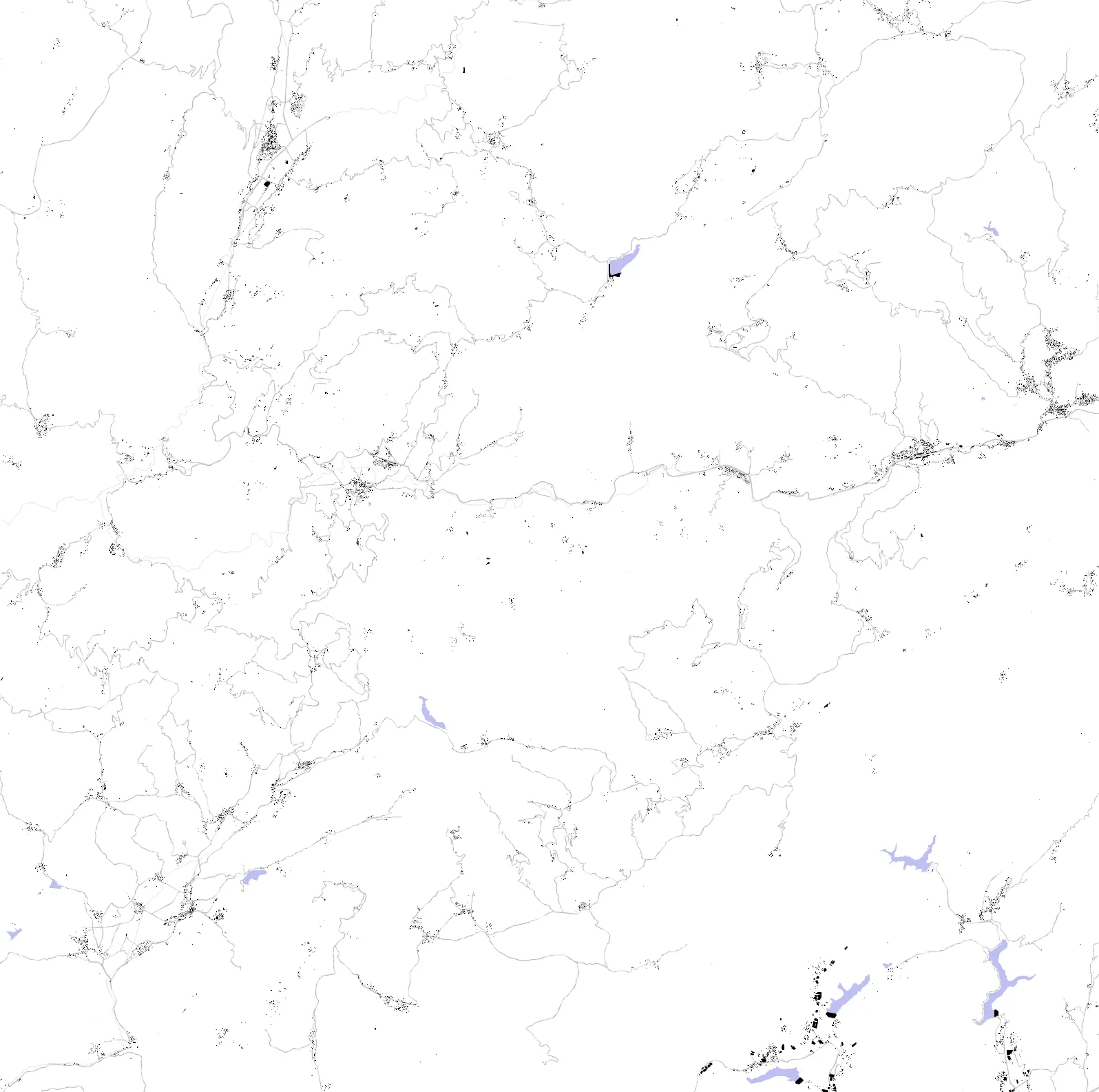 昆明 figure ground plan
