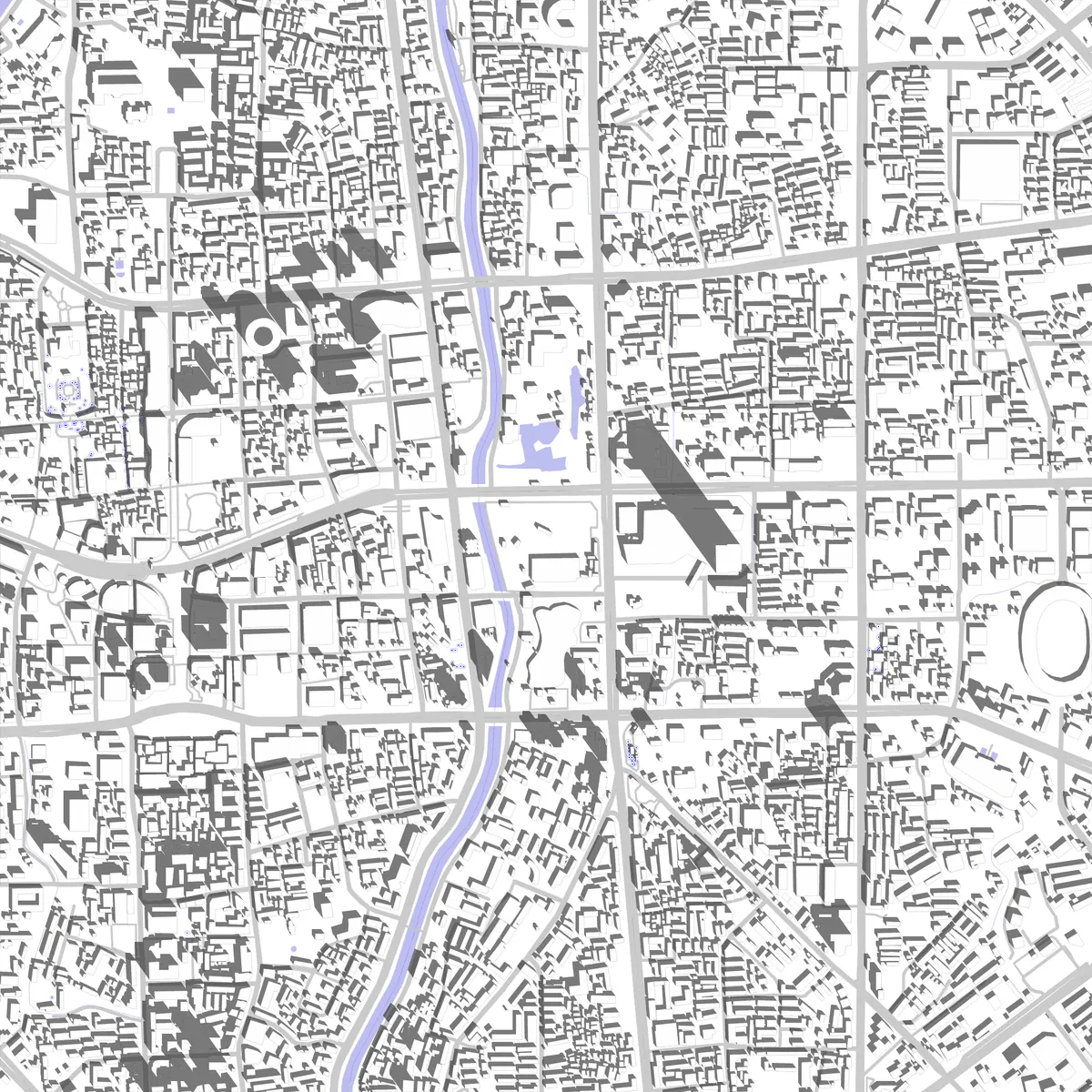 昆明 site plan (2.5 km)