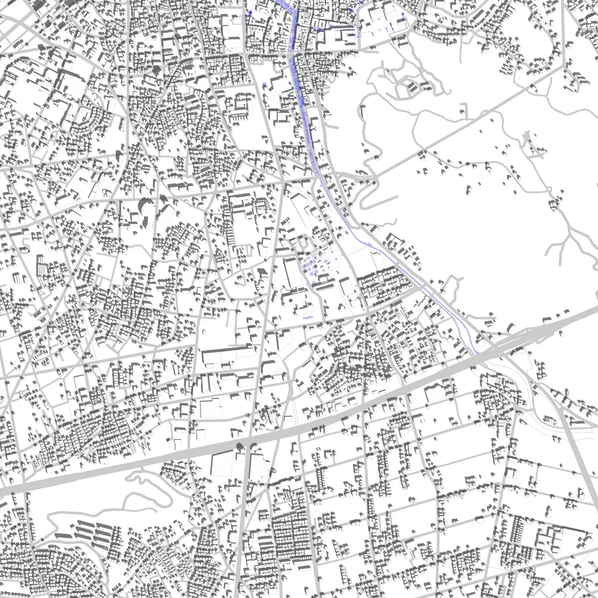 Kurashiki site plan (2.5 km)