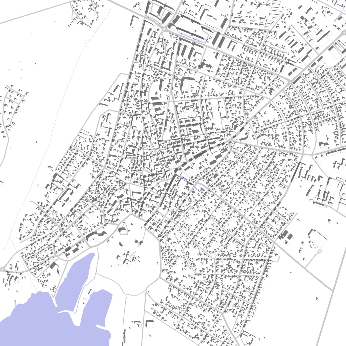 Kuressaare site plan (2.5 km)